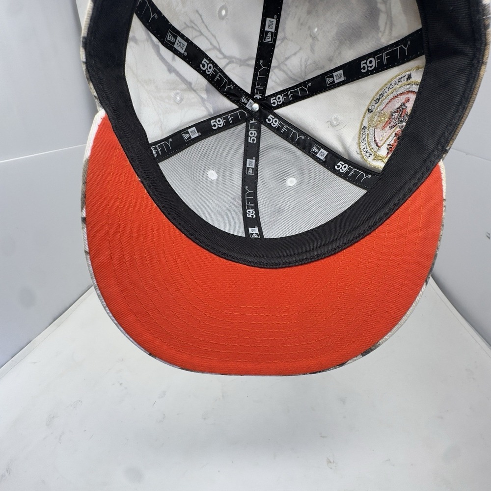 New Era Baltimore Orioles 59FIFTY Fitted 7 3/8 Realtree Camo Orange UV 21834031 - Picture 8 of 8